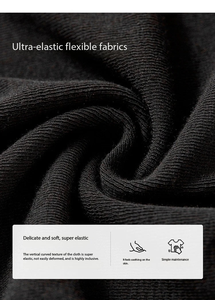 Slim Fit U Collar Short Sleeve Knit Top