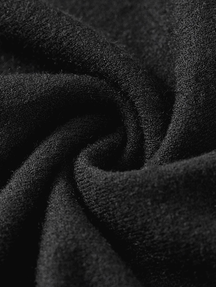 Comfort Knitted Pullover Round Collar & Long Sleeve