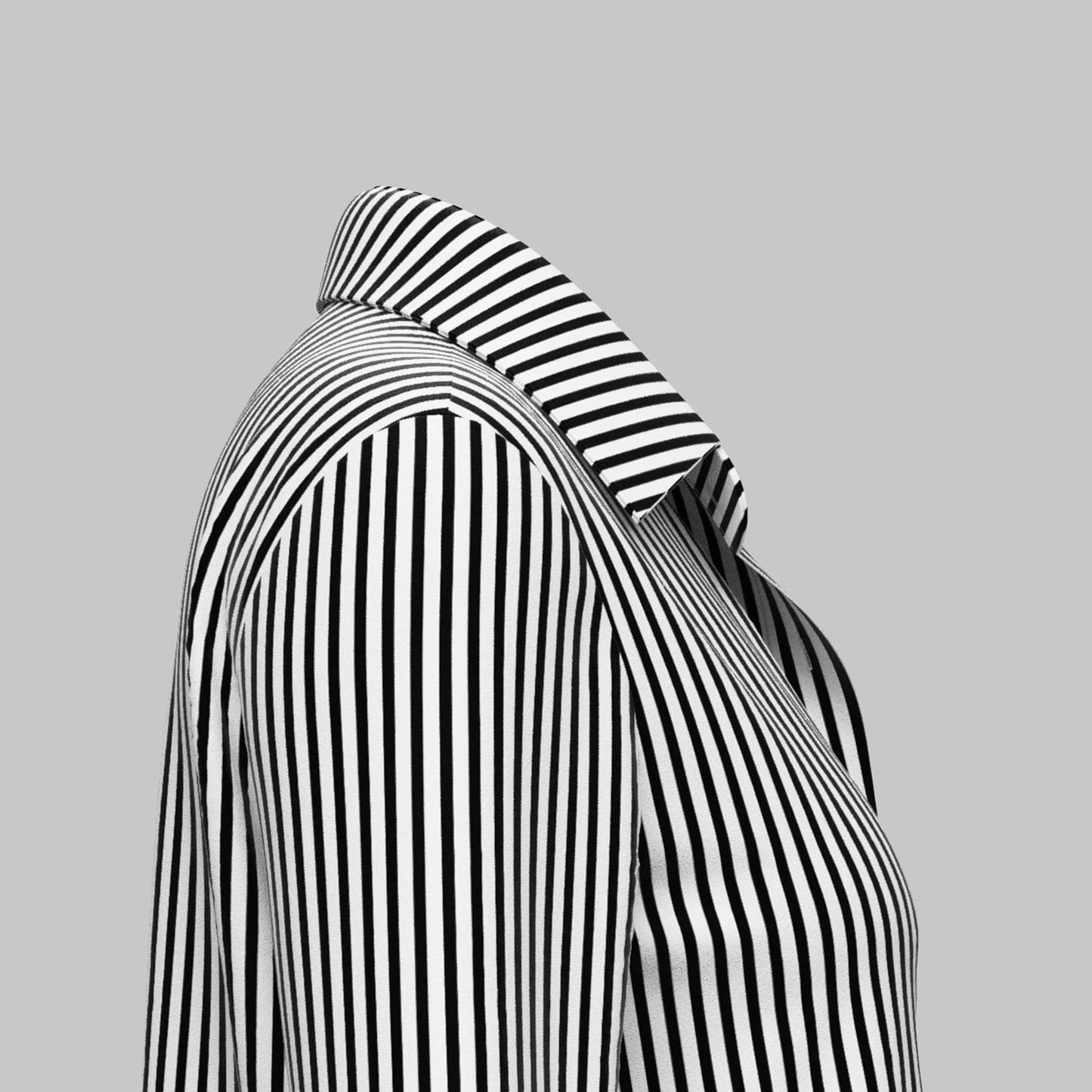 Stripe Long Sleeve Shirt & Stylish Workwear Top