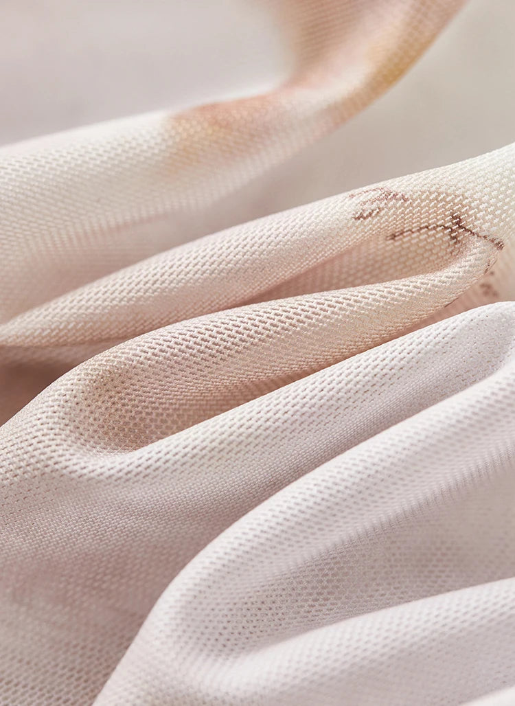 Art Print Long Sleeve Round Neck T-shirt & Top