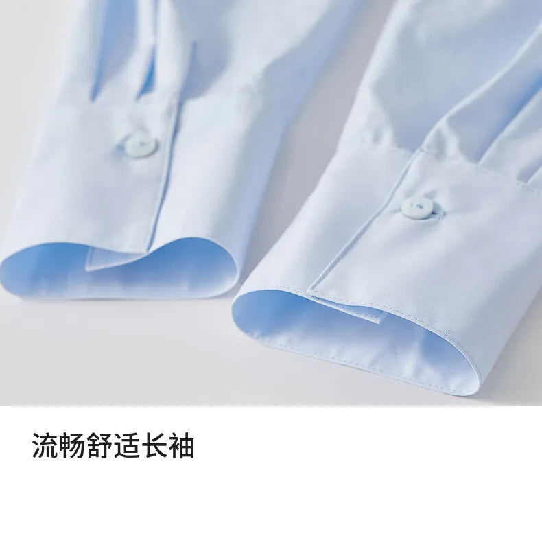 Embroidery Cotton Loose Fit Shirt & Blouse