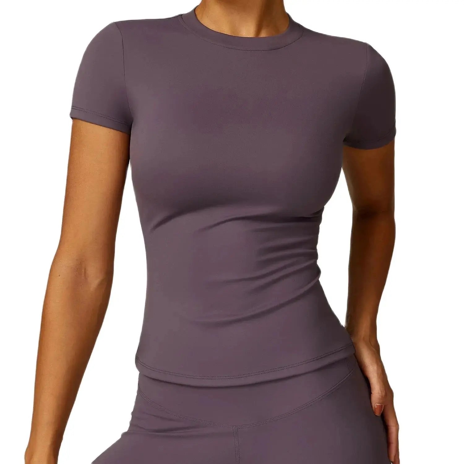 Elevate your workout wardrobe with the NCLAGEN Short Sleeve T-Shirt! This stylish and breathable gym wear is perfect for all activities, from yoga to running. Made from lightweight nylon, it offers ultimate comfort while ensuring a flattering fit. The classic round