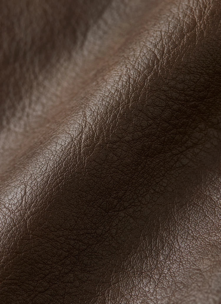 Vintage Faux Leather Cropped Jacket & Retro Outerwear