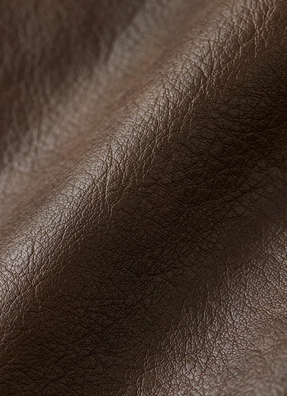 Vintage Faux Leather Cropped Jacket & Retro Outerwear