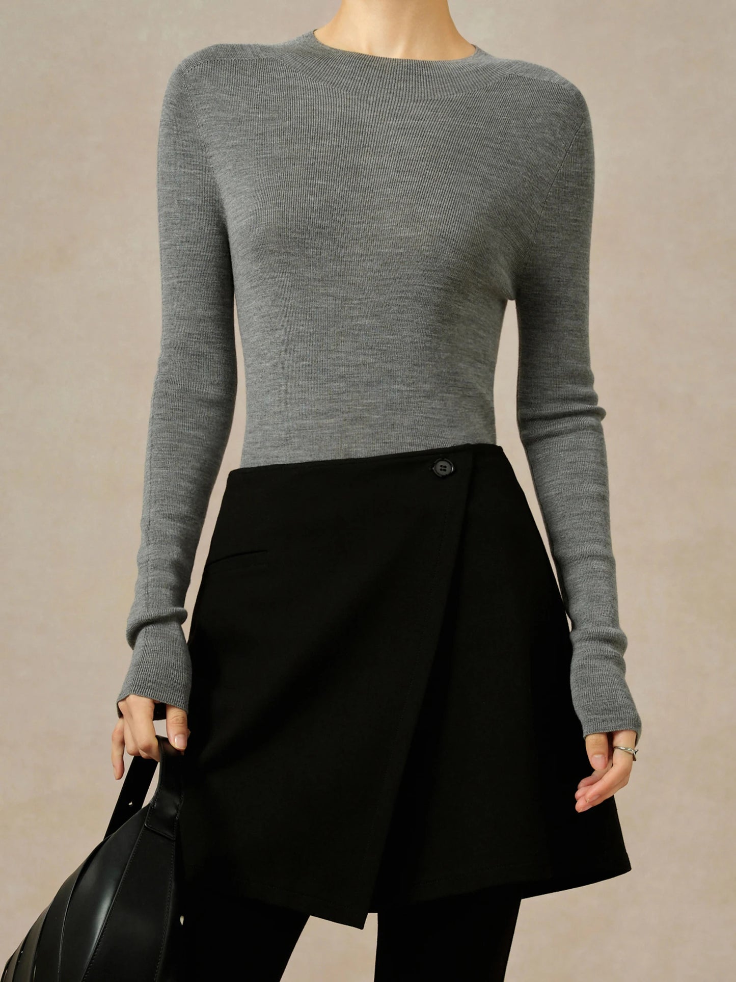 Woolen Knit Pullover in 5 Versatile Colors