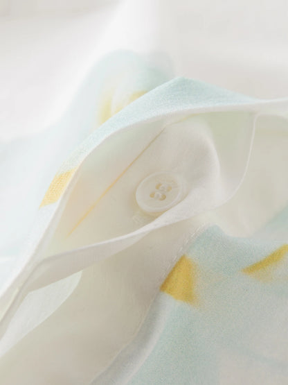 Artistic Print Relaxed Fit Shirt & Unique Design