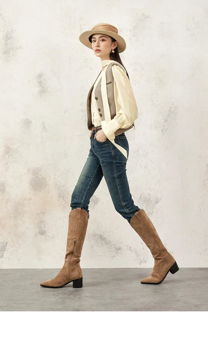 Bow Chiffon Blouse & Camisole Set