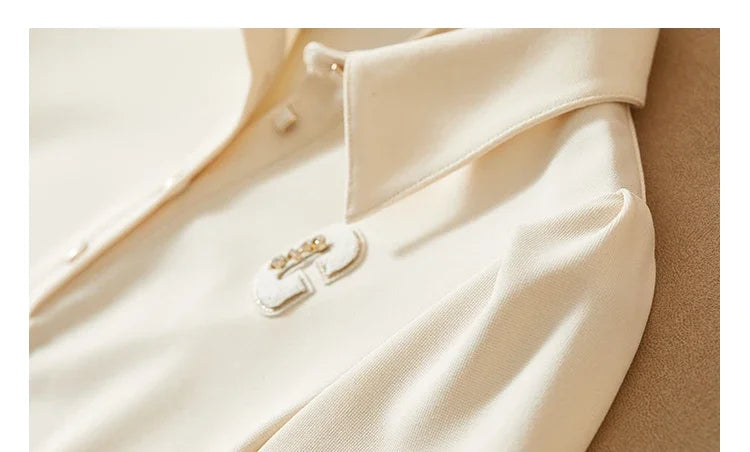 Polo Collar Casual Letter T-Shirt Dress