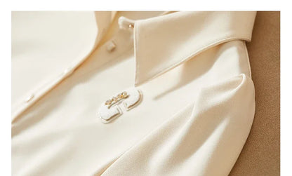 Polo Collar Casual Letter T-Shirt Dress