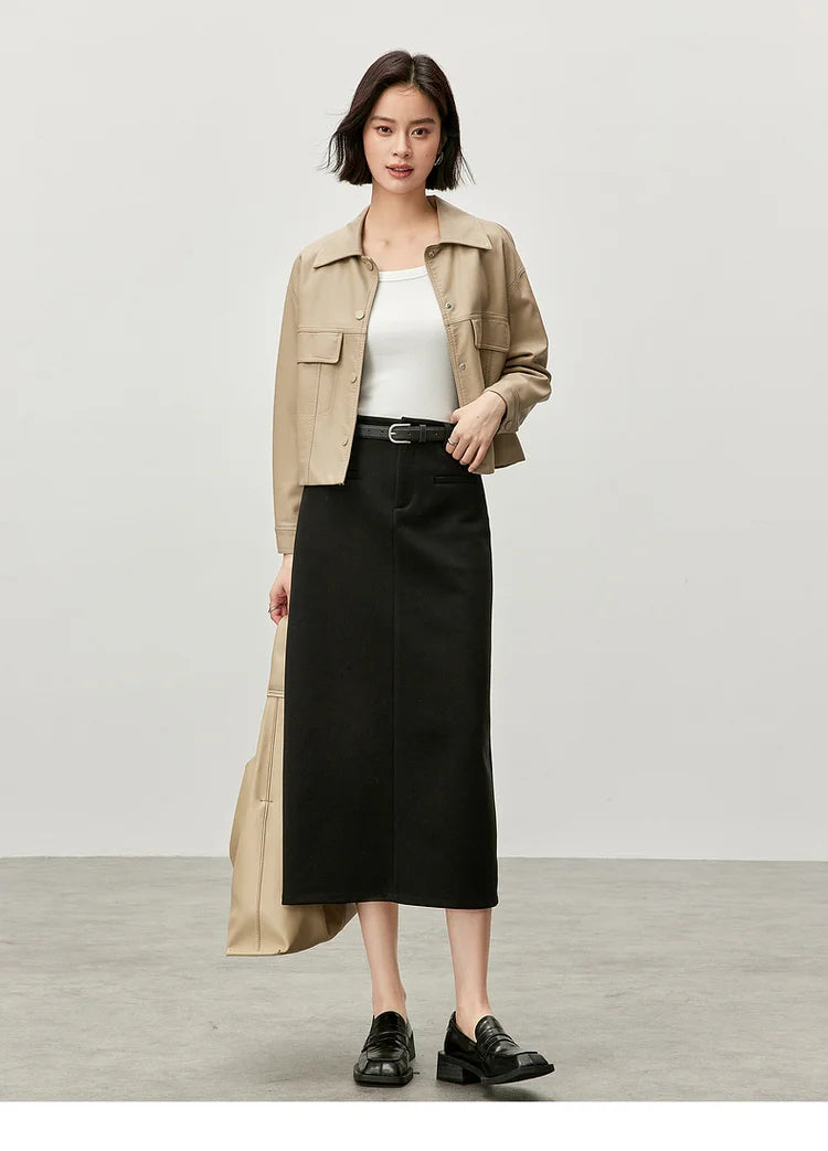 Slim Fit U Collar Knit Tank Top & Casual Tee