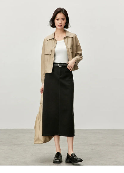 Slim Fit U Collar Knit Tank Top & Casual Tee