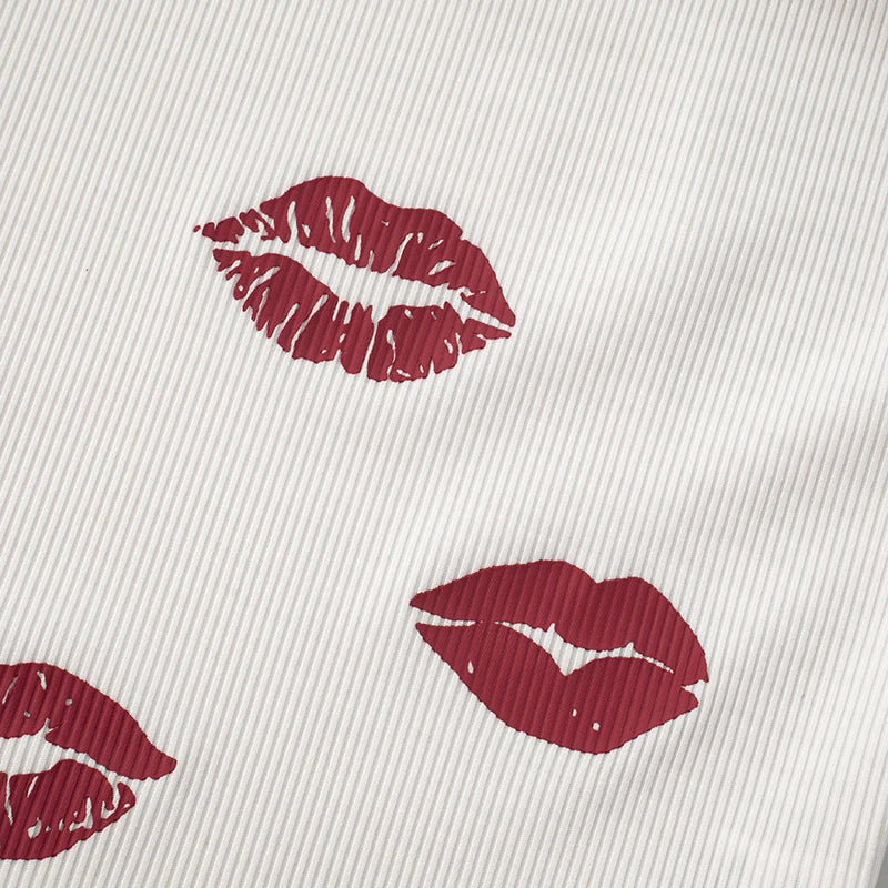 Printed Camisole Short Top & Casual Versatile Wear