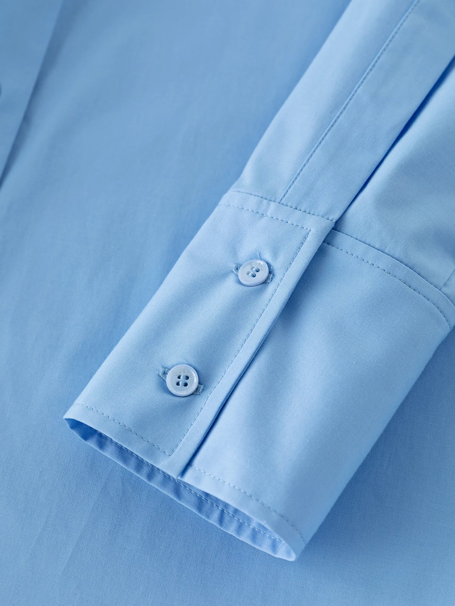 Polo Neck Long Sleeve Blouse & Pocket Detail Shirt