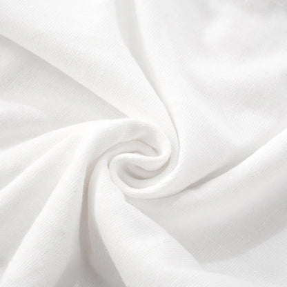 Slightly Transparent Round Neck Tie Top