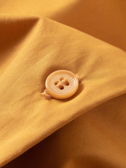 Buckle Short Sleeve Blouse & Fitted Waist Shirt