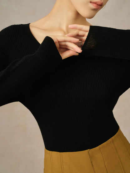 Woolen Knit Pullover in 5 Versatile Colors