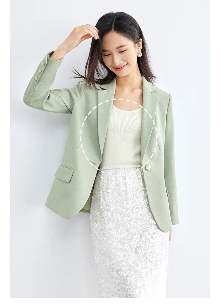 Linen Blazer & Suit Jacket for Office Wear