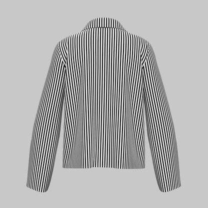 Stripe Long Sleeve Shirt & Stylish Workwear Top