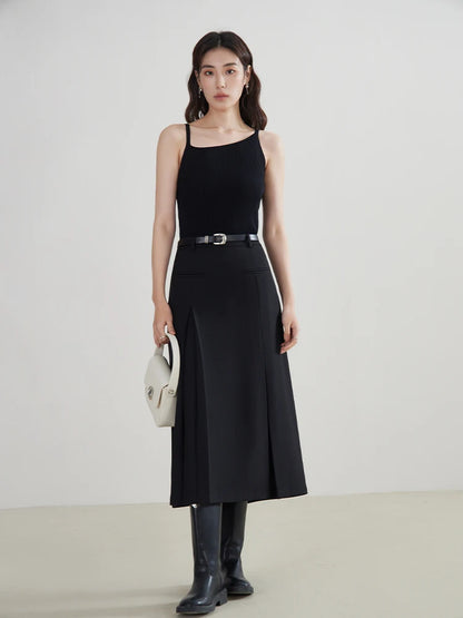 Knitted Irregular Design Camisole & Sleeveless Tops