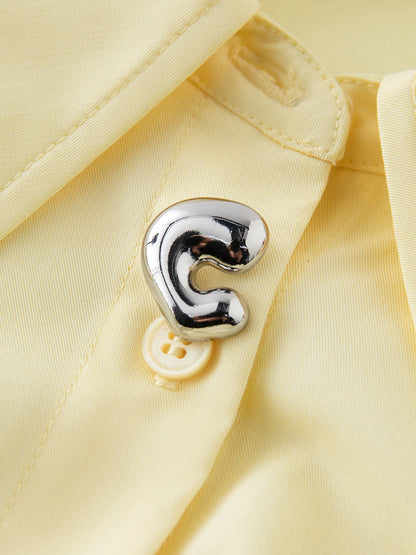 Elegant Short-sleeved Slim Casual Top