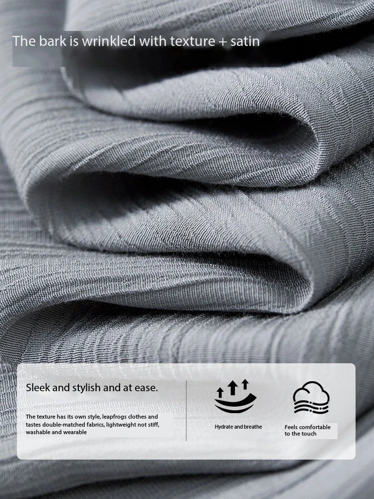 Solid Casual Straight Metal Button Blouse & Shirt