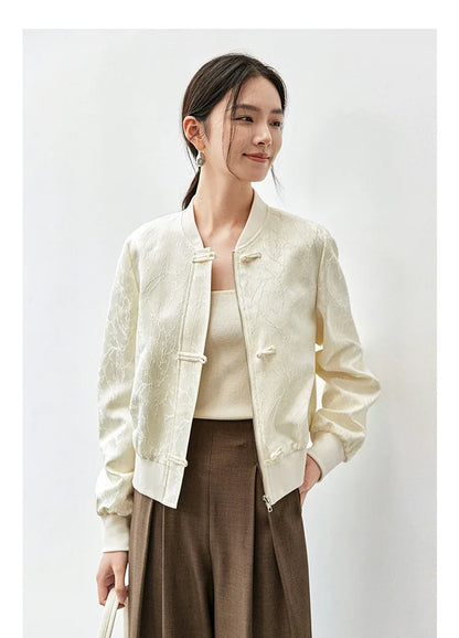 Jacquard Baseball Jacket & Long Sleeve Coat