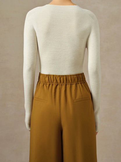 Woolen Knit Pullover in 5 Versatile Colors