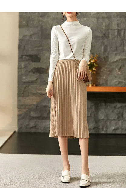 Soft Slim Long Sleeve Basic Tee Shirt