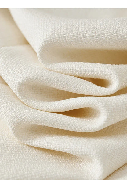 Elegant Round Neck Short Coat