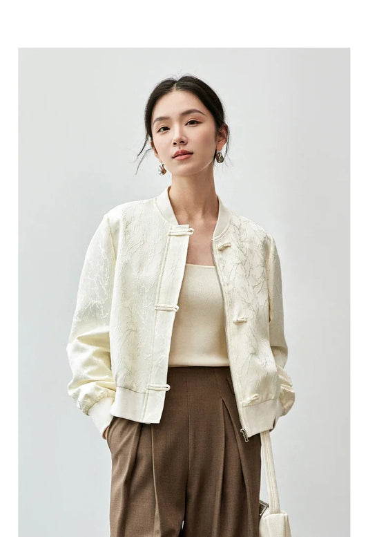 Jacquard Baseball Jacket & Long Sleeve Coat