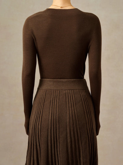 Woolen Knit Pullover in 5 Versatile Colors