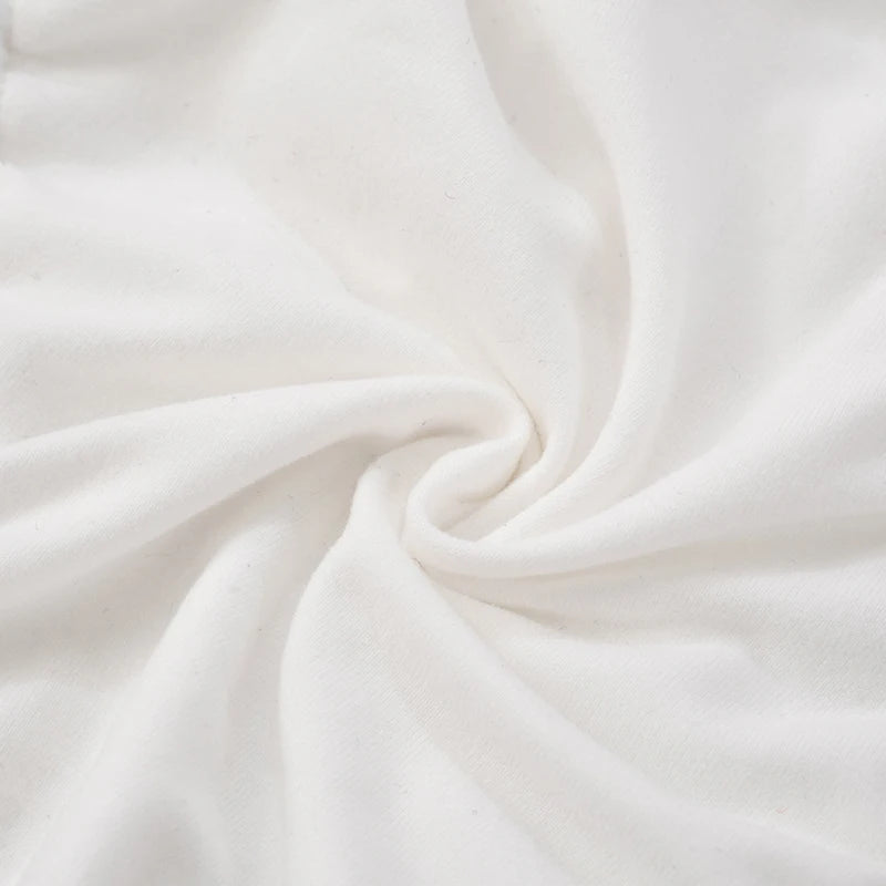 Solid Color Round Neck Ruched T-Shirt Top