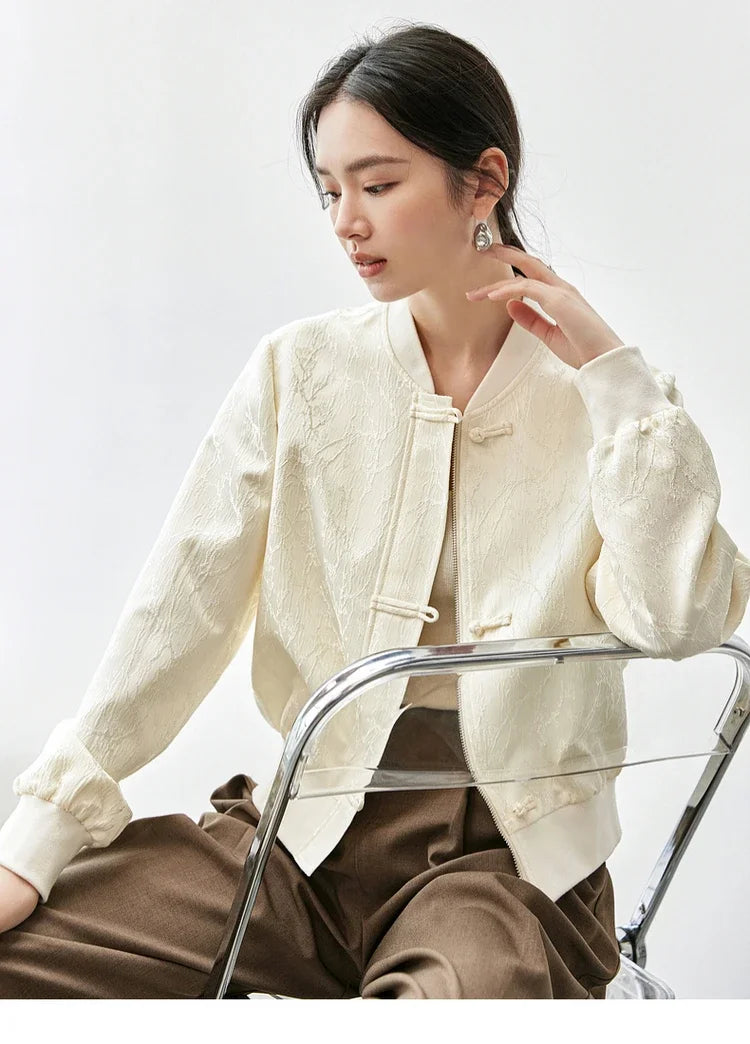 Jacquard Baseball Jacket & Long Sleeve Coat