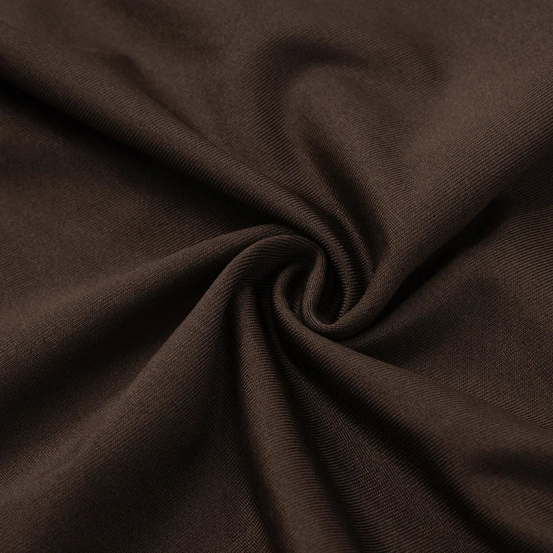 One-Shoulder Bead Link Ruched Slim Tank Top