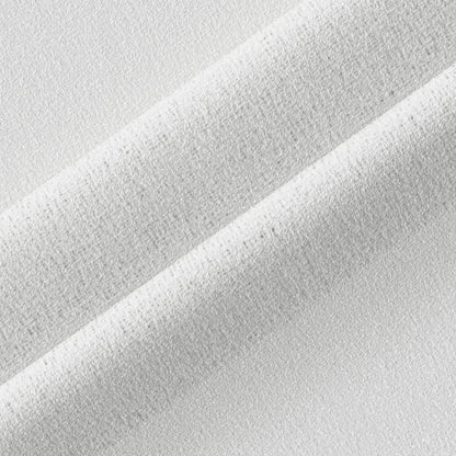 White Wrap Long Sleeve V-Neck Workwear Shirt