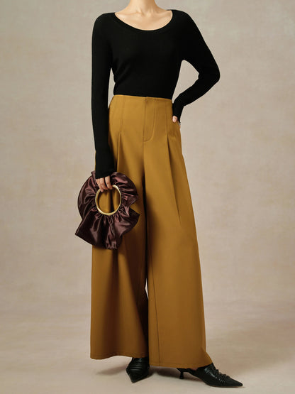 Woolen Knit Pullover in 5 Versatile Colors