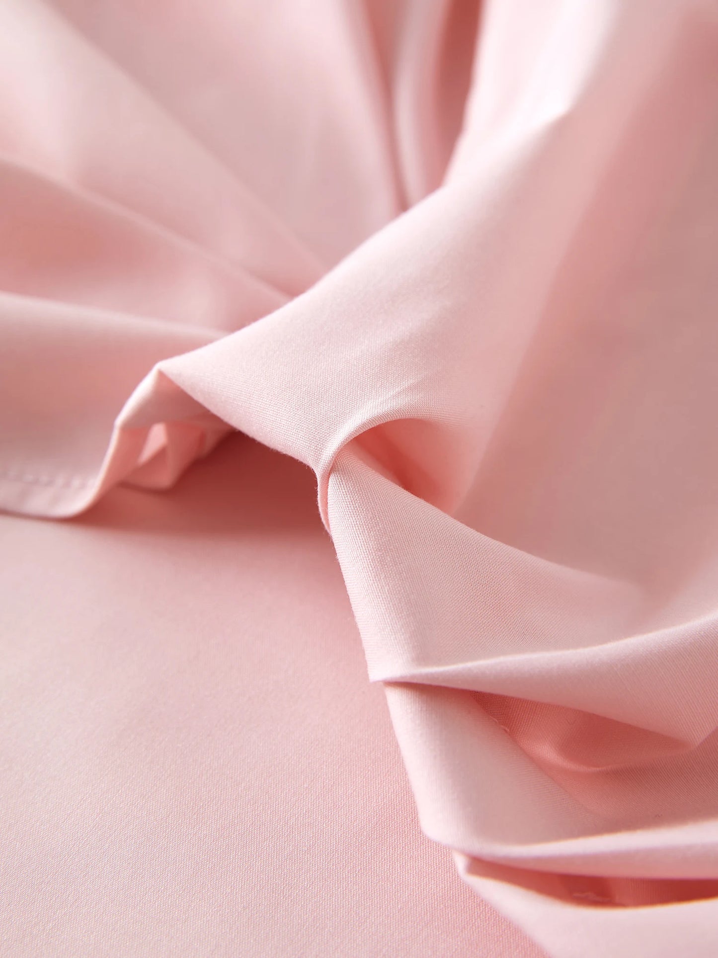 Asymmetrical Hem Pleated Short-Sleeved Shirt