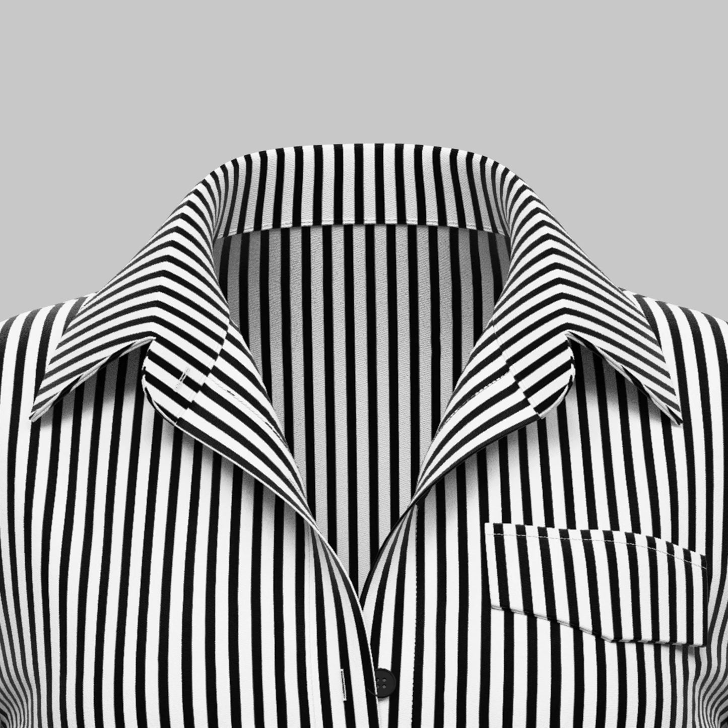 Stripe Long Sleeve Shirt & Stylish Workwear Top