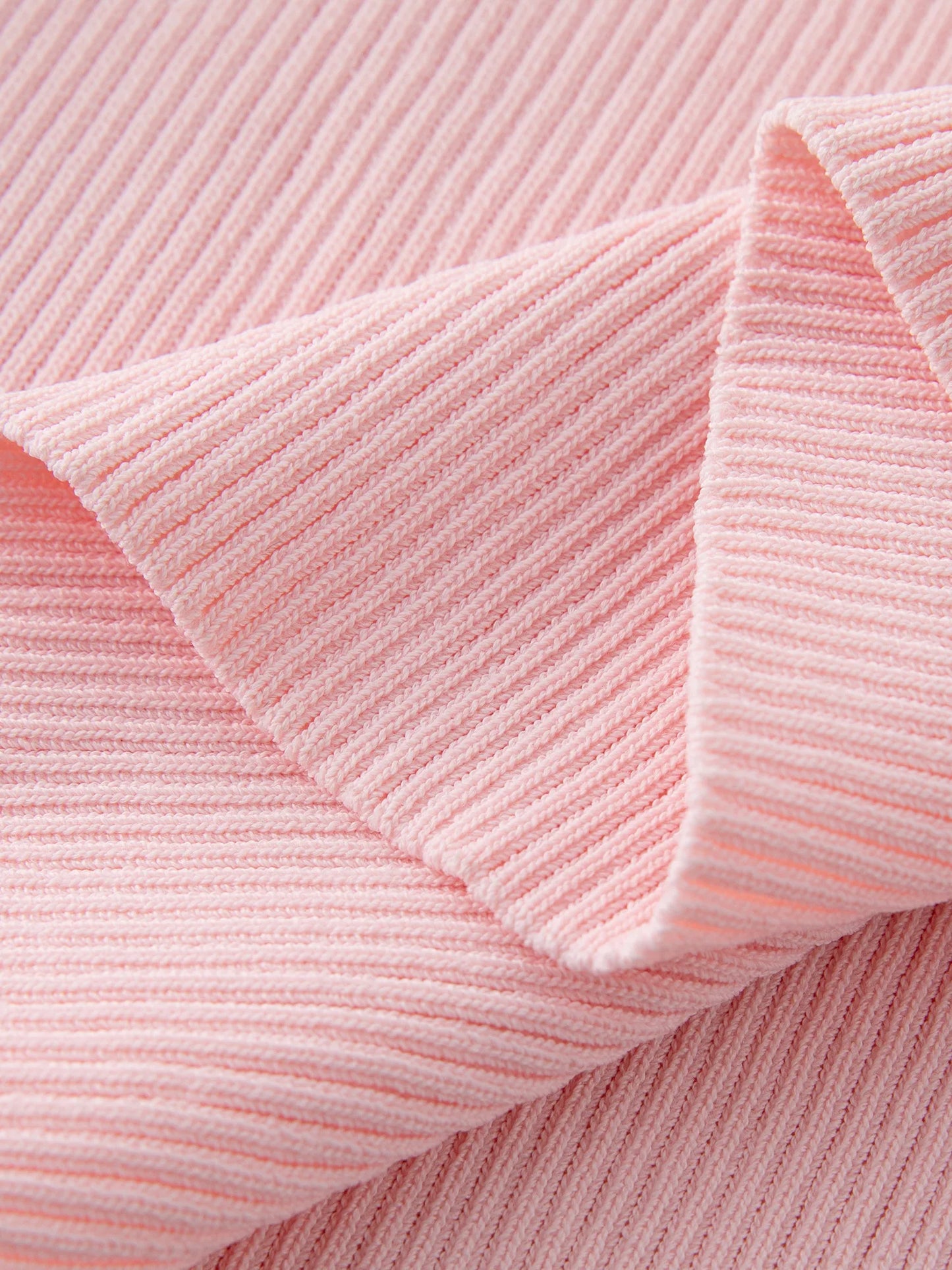 Knitted Short-sleeved Basic Versatile T-shirt Top