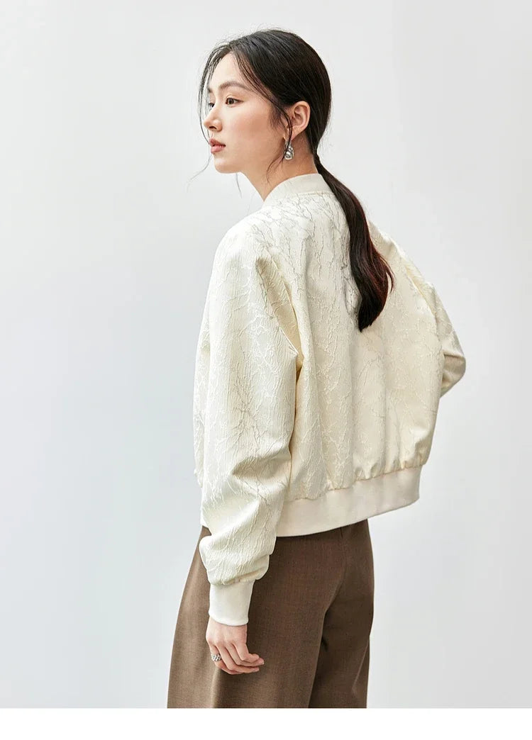 Jacquard Baseball Jacket & Long Sleeve Coat